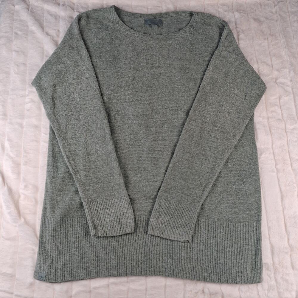 Barefoot Dreams Sweater Womens XL Sage Green Cozy Chic Ultra Lite Tunic